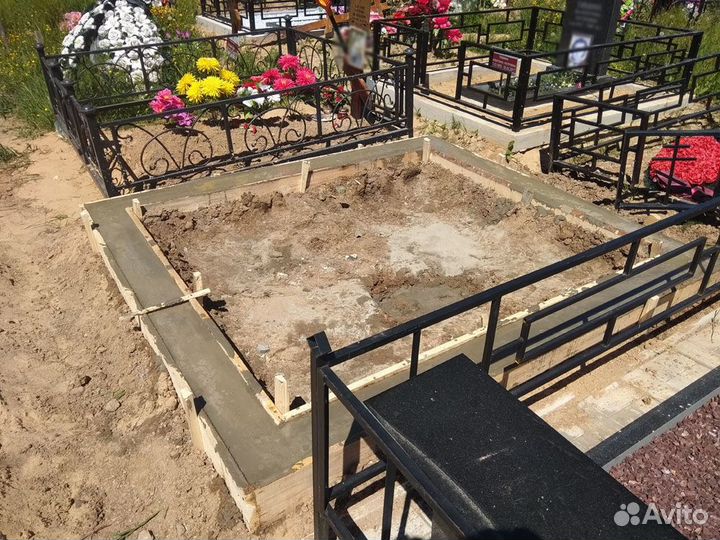 Благоустройство могил, ремонт, реставрация