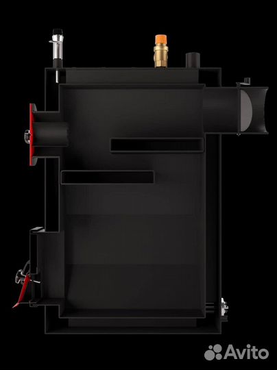 Твердотопливный котёл 65 квт