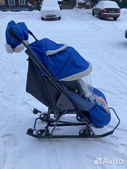 Коляска санки