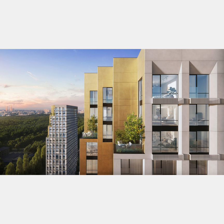 2-к. квартира, 45,3 м², 13/29 эт.