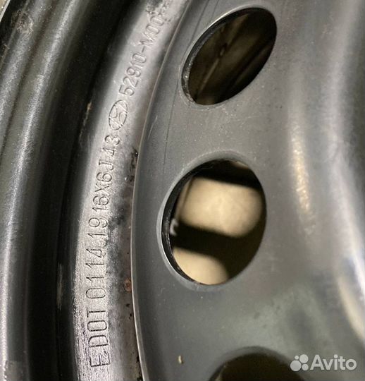 R16 диски колеса с датчиками 5x114.3 Hyundai