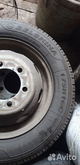Колеса диски с шиной в комплекте на газель