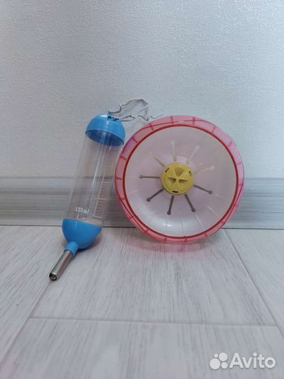 Колесо+поилка для хомяка