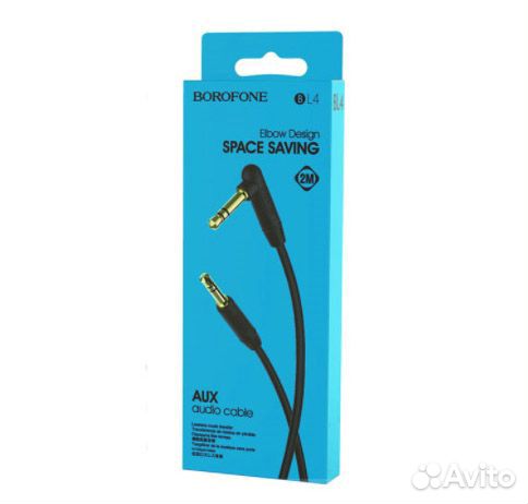 Кабель AUX audio BL4, 2 метра