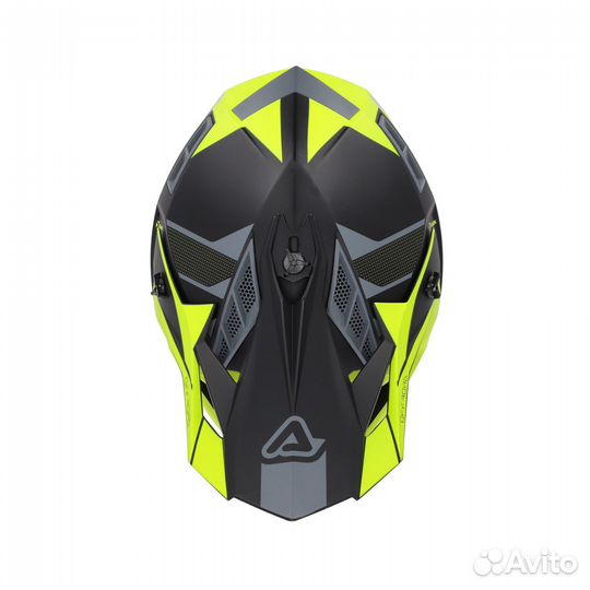 Мото Шлем Acerbis X-track 22-06 Black/Fluo-Yellow