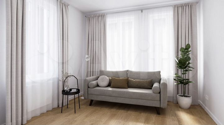 2-к. квартира, 60,8 м², 3/11 эт.