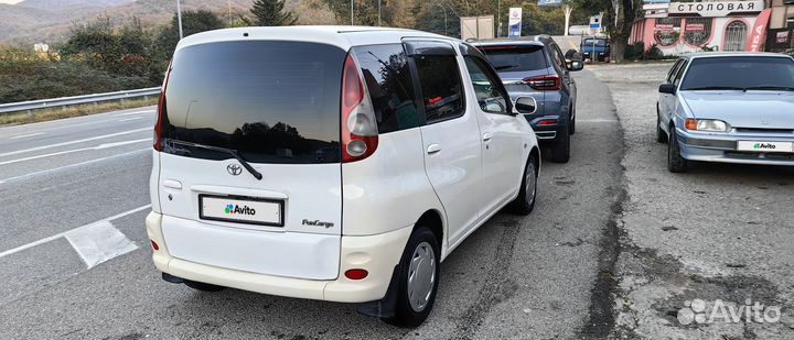 Toyota Funcargo 1.3 AT, 2001, 310 000 км