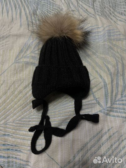 Шапочка зимняя на новорожденного