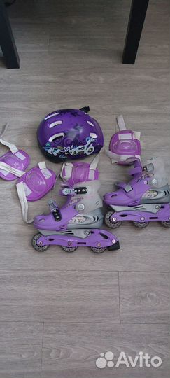 Детские ролики и защита