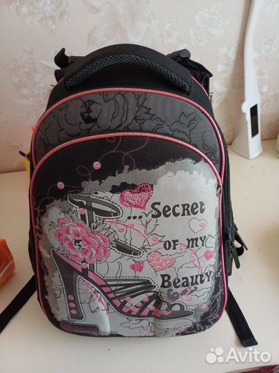 Рюкзак школьный для девочки с ортопедический спинк