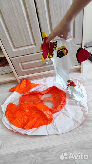 Детский круг для купания, очки,трубка для плавания