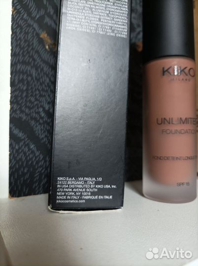 Тональный флюид kiko milano