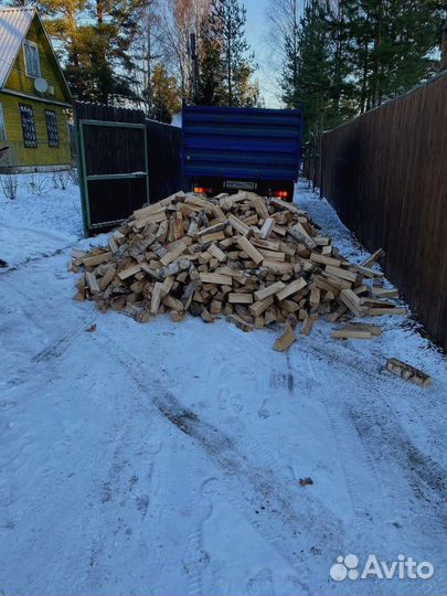 Дрова колотые березовые