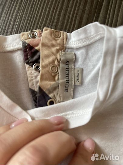 Платье для девочки 86 размер Burberry оригинал