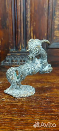 Бронзовая статуэтка Конек Горбунок