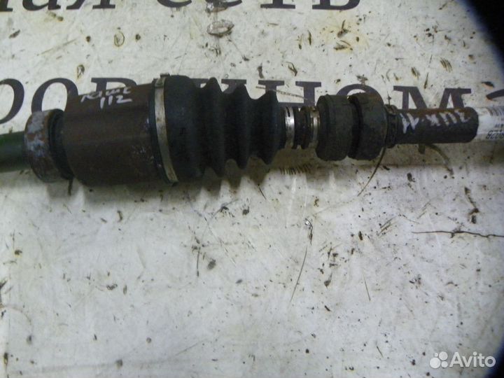 Полуось передняя правая Nissan Qashqai