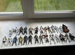 Коллекция фигурок Звездные Войны и Mortal Kombat