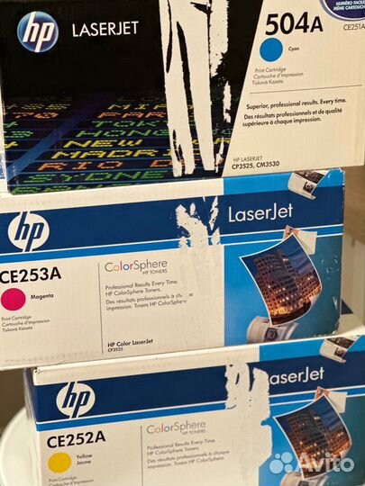 Картридж для принтера HP color LaserJet CP 3525
