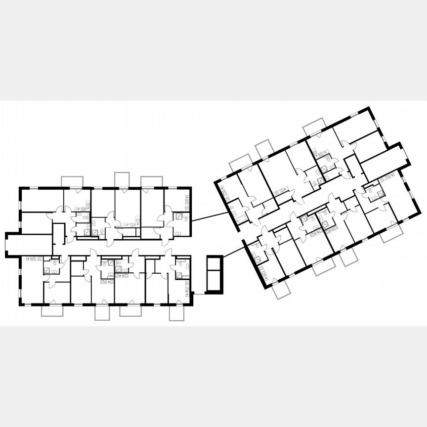1-к. апартаменты, 43,2 м², 4/6 эт.