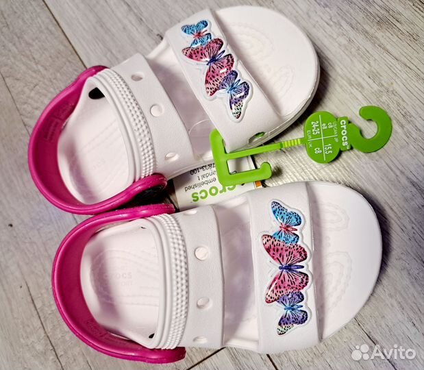 Crocs сабо детские с9,с8