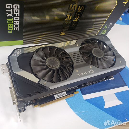 Видеокарта GTX 1080 Ti 11Gb Palit Jetstream