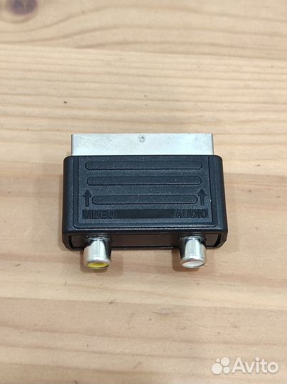 Адаптер переходник Scart 2 RCA Audio Video