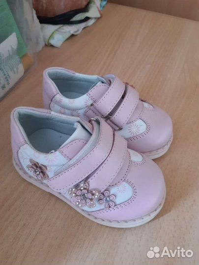 Ботинки осенние для девочки 21 размер