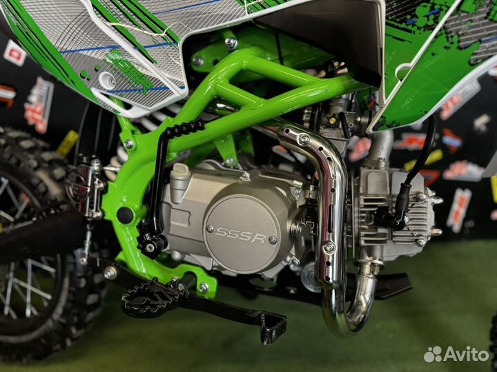 Питбайк sssr atom 125 E Atomic Green