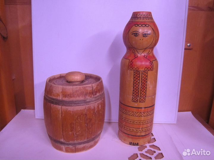 Бочонок, футляр, матрёшки