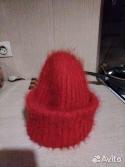 Шапка зимняя женская ангора