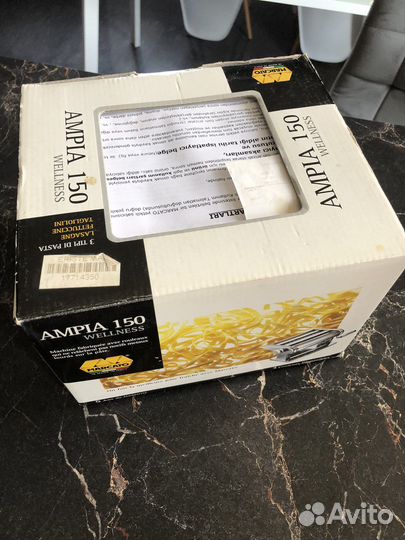 Тестораскатка лапшерезка ampia 150 wellness