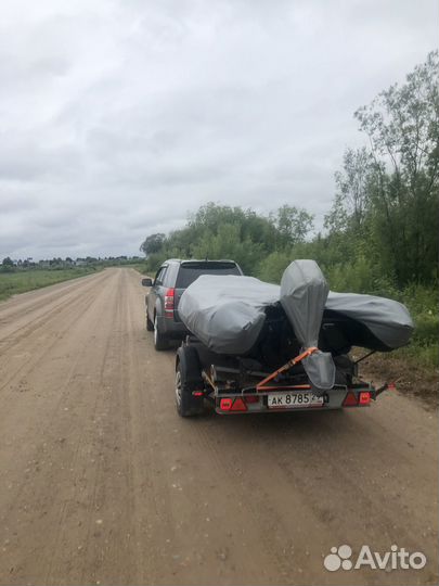 Лодка риб+мотор+прицеп