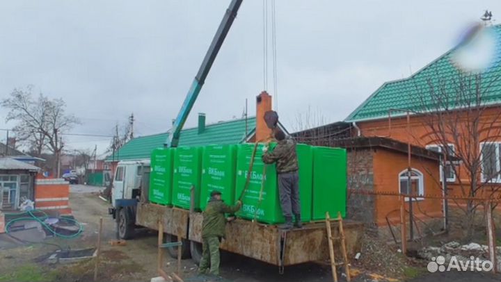 Газоблоки от произоводителя. Объём