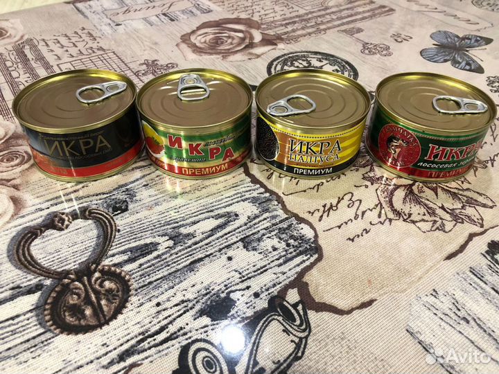 Икра чавычи в стекле