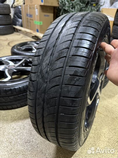 Диски NZ 4x98 + резина pirelli 185/55 r15 б/у