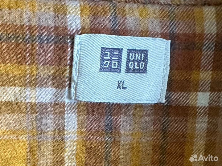 Рубашка фланелевая Uniqlo