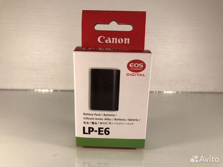 Аккумулятор canon LP-E6 (id123e)