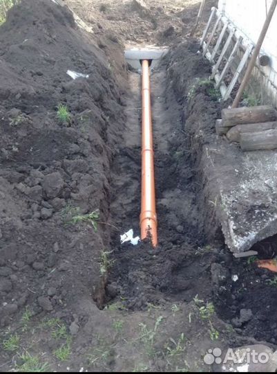 Мини- экскаватор с самосвалом