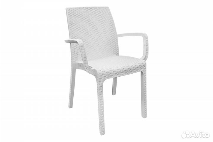 Стул B:rattan indiana с подлокотниками