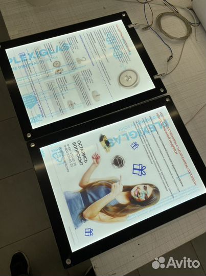 Лайтбокс, Кристалайт А1+, Световая реклама