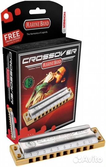 Hohner Marine Band Crossover G High - Губная гармо