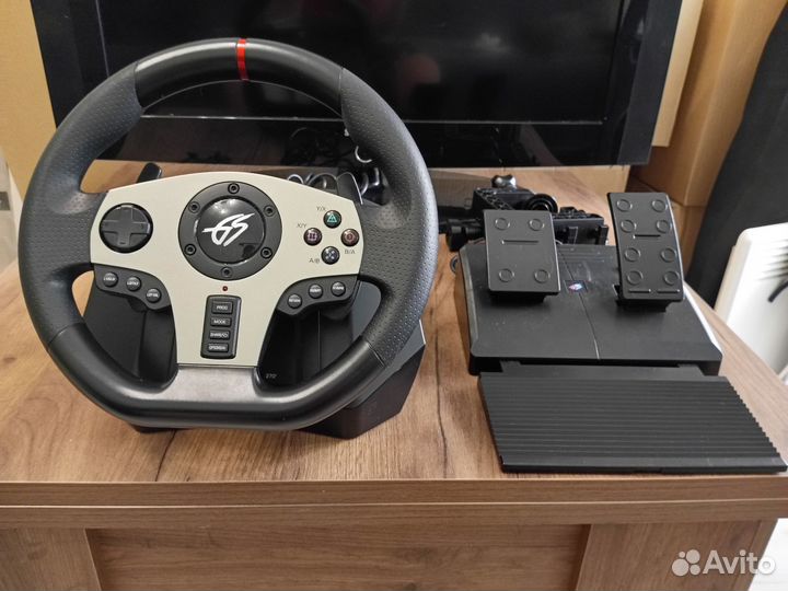 Игровой руль dexp Wheelman Pro