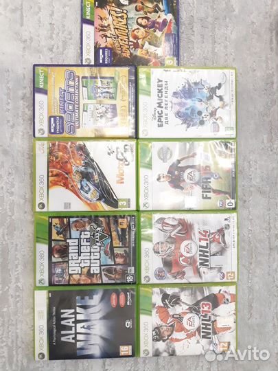 Xbox 360 + игры