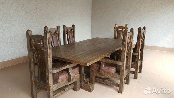 Мебель из массива дерева