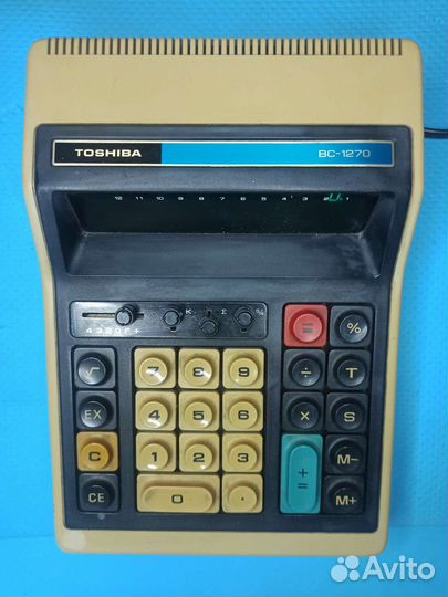 Калькулятор Toshiba BC-1270