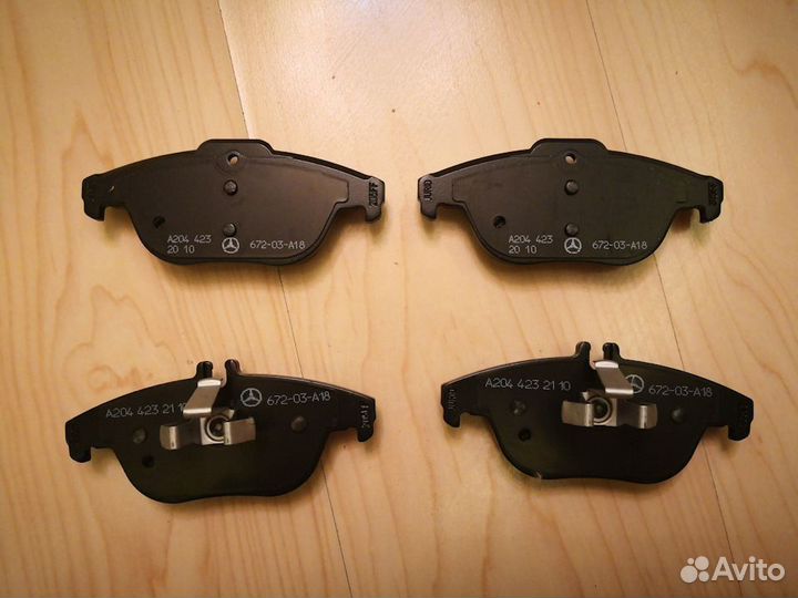 Тормозные колодки задние Мерседес CLS (C218, C219)