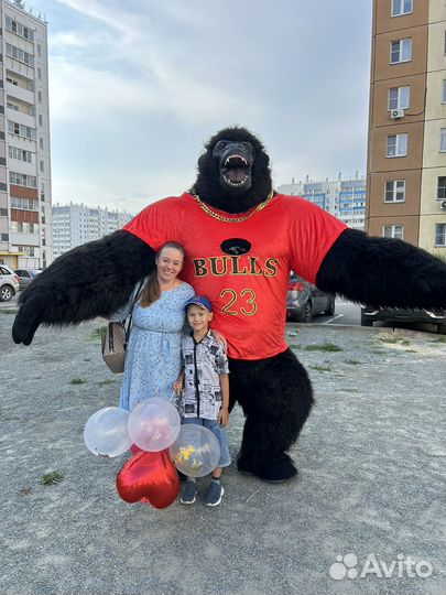 Горилла ростовая кукла