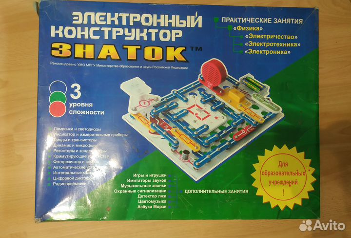 Электронный конструктор знаток