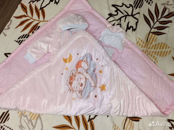 Конверт на выписку весна осень