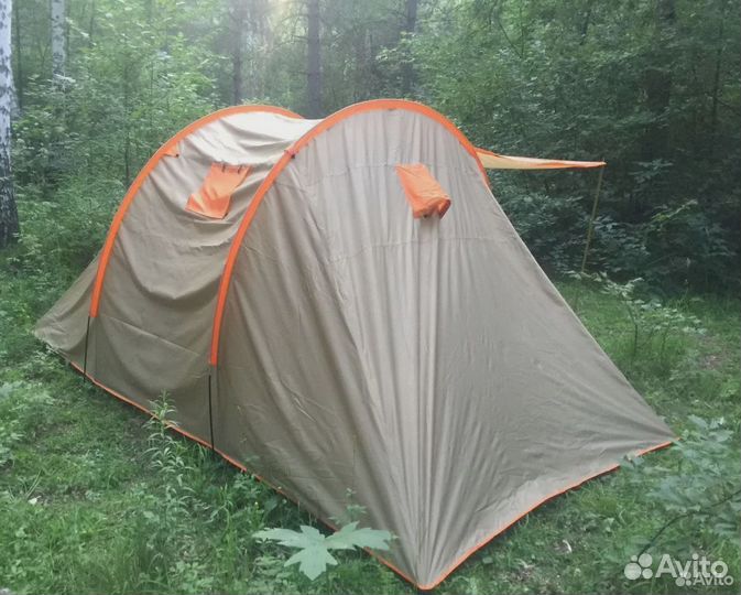 Палатка 4 места, 2 комнаты